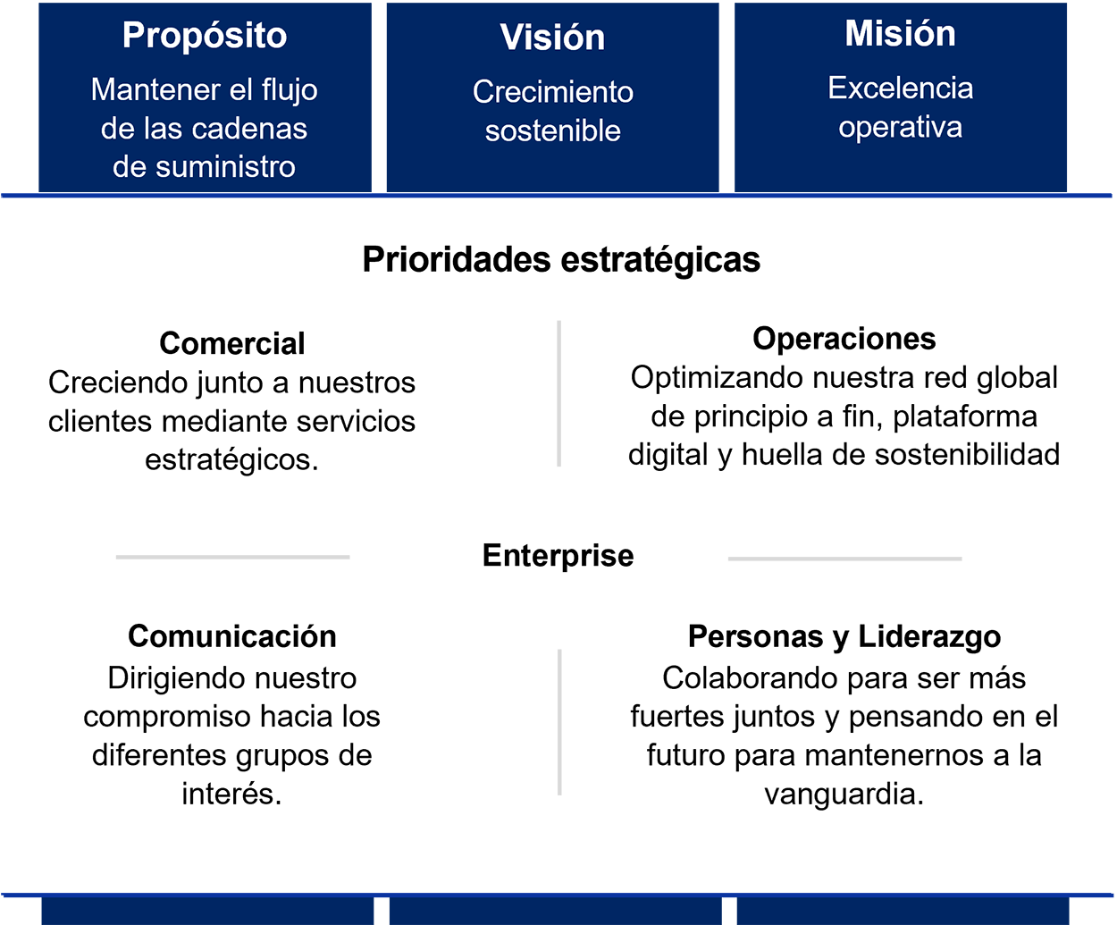 proposito estrategia dsv